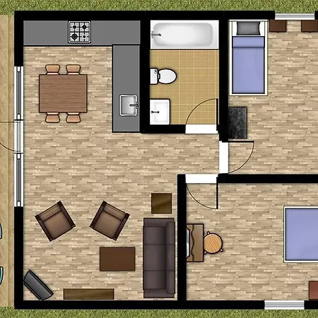 Beech 1 Hot Tub 度假居 约克